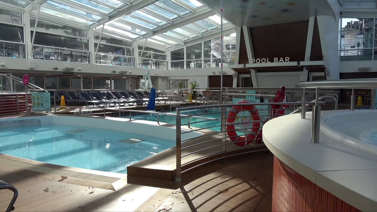 Ovation of the Seas: Pool Deck Tour