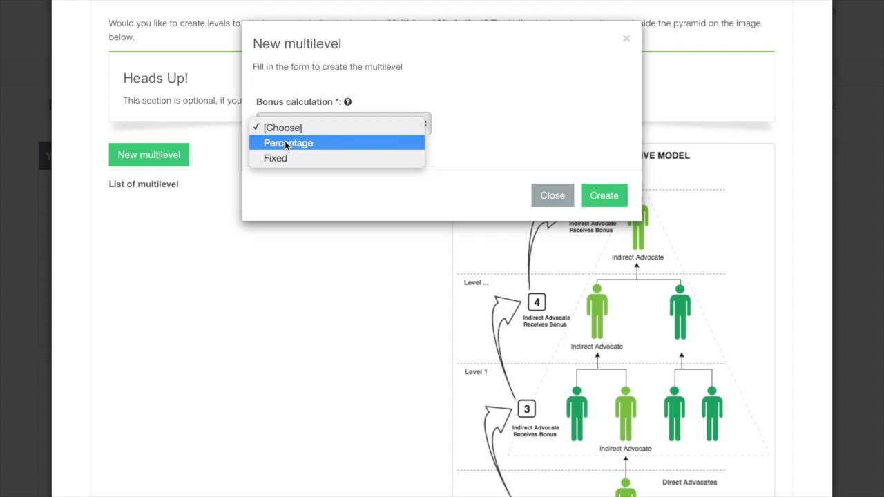 How to set up levels in your campaign to add Multi-Level Marketing to your Referral Program