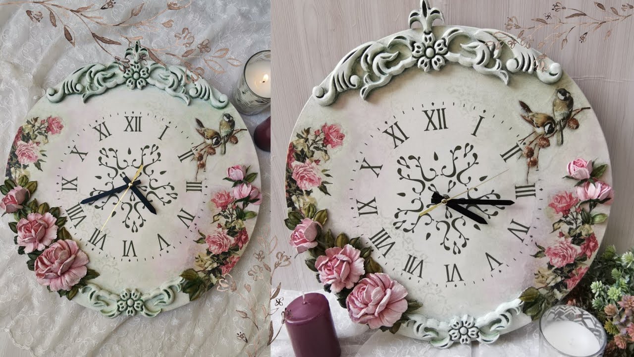 diy home decor wall clock decoration| diy handmade wall clock ideas| diy wall clock tutorial