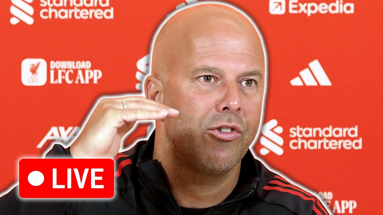 🔴 LIVE | Arne Slot pre-match press conference | Liverpool v Manchester United | Premier League
