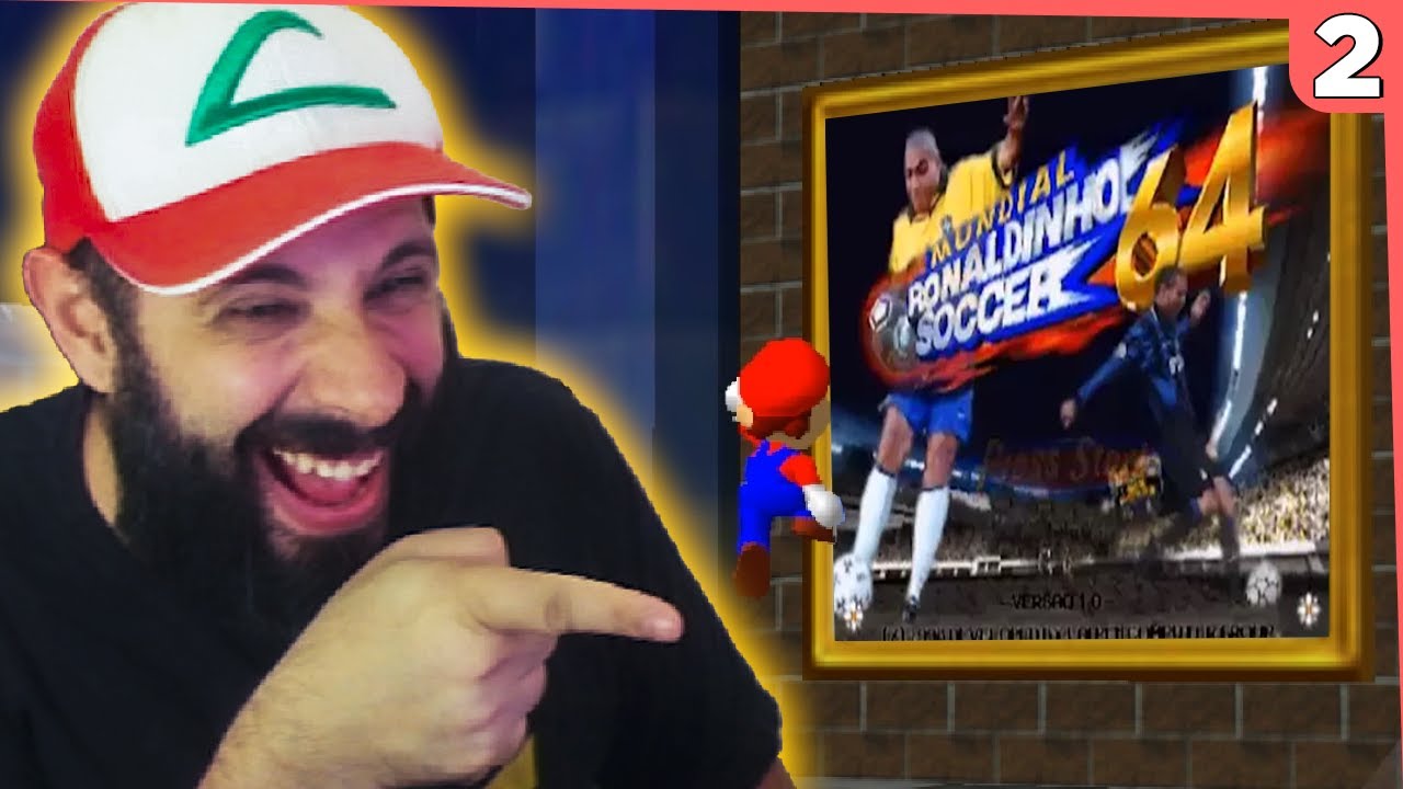 Super Mario 64, mas se eu RIR eu jogo um jogo RUIM 2! - Desafio Mario 64