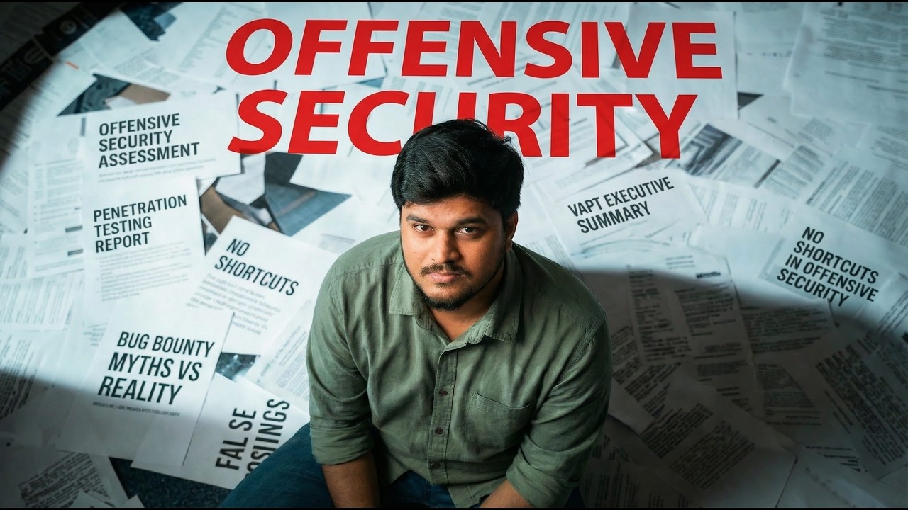 Complete Offensive Security Roadmap 2026 | Busting Myths About Bug Bounty, AppSec & Red Teaming