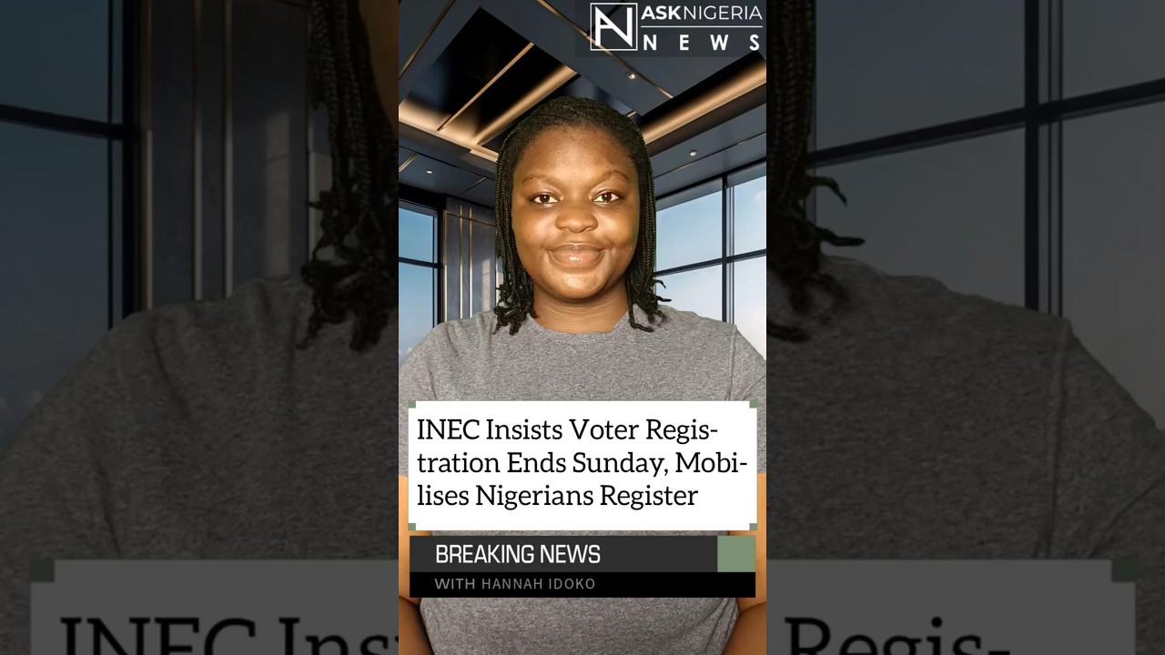 INEC Insists Voter Registration Ends Sunday, Mobilises Nigerians Register