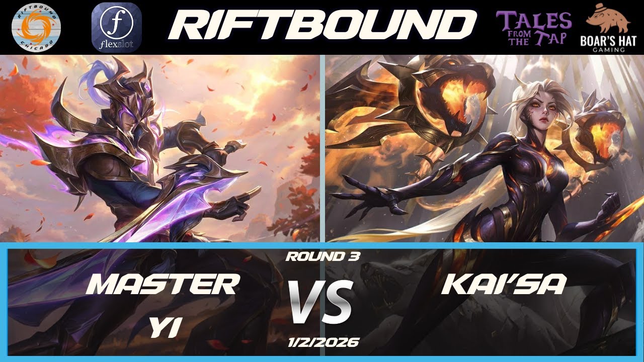 Master Yi VS Kai'Sa  [Riftbound Gameplay Round 3]