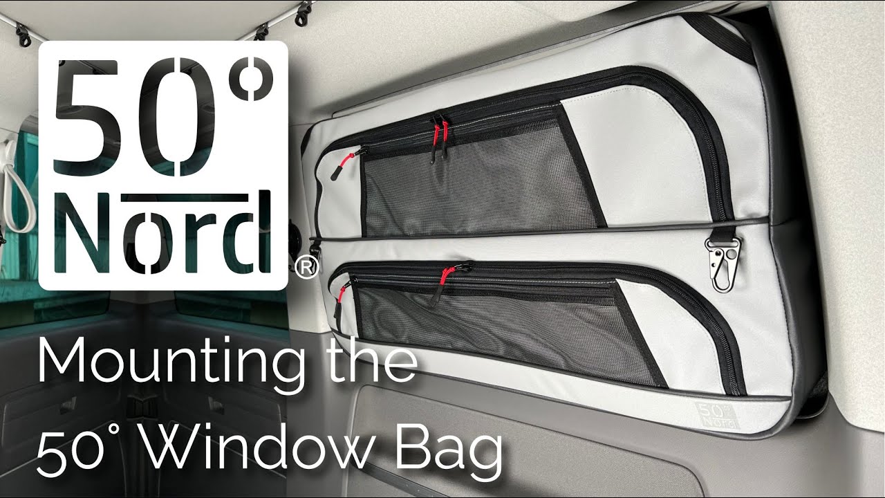 Fitting the 50°Nord window bag for VW California