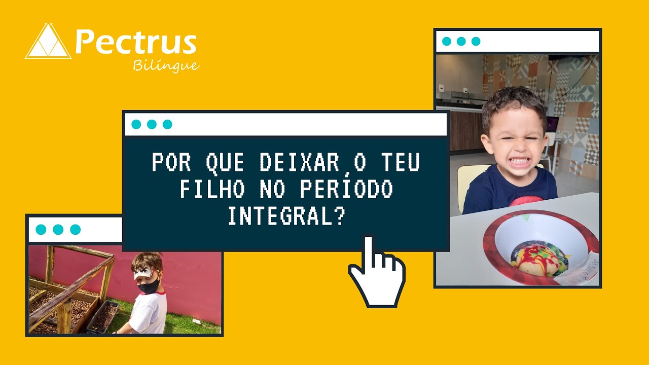 Por que deixar o teu filho no per&iacute;odo integral?