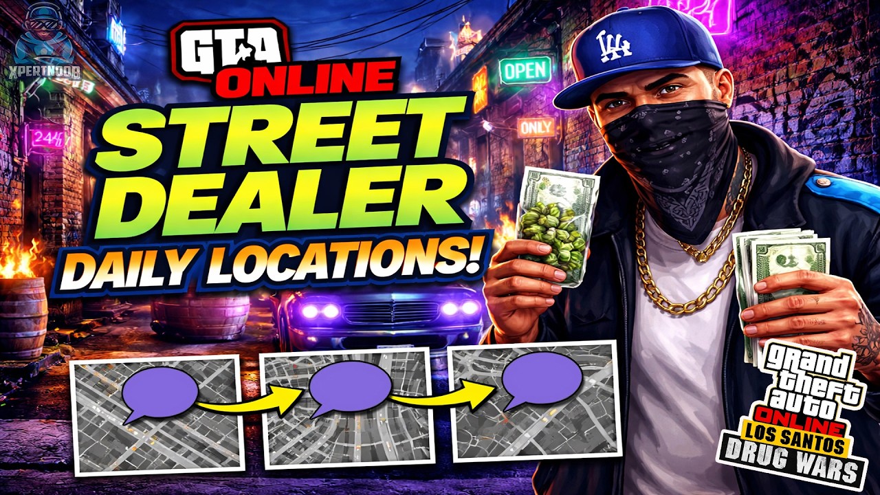 Street Dealers Location For March 11th 2026 | GTA Online