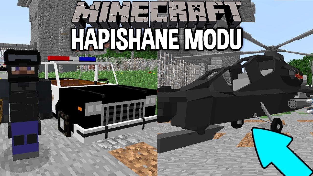 👮🚓 MİNECRAFT HAPİSHANE MODU 🕹 (Hapisten Ka&ccedil;ış)