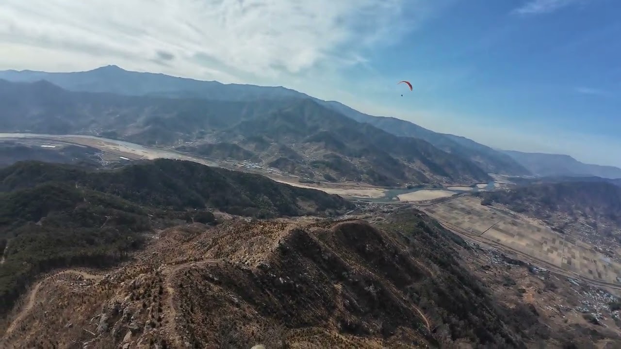 260206 하동 구제봉 패러글라이딩