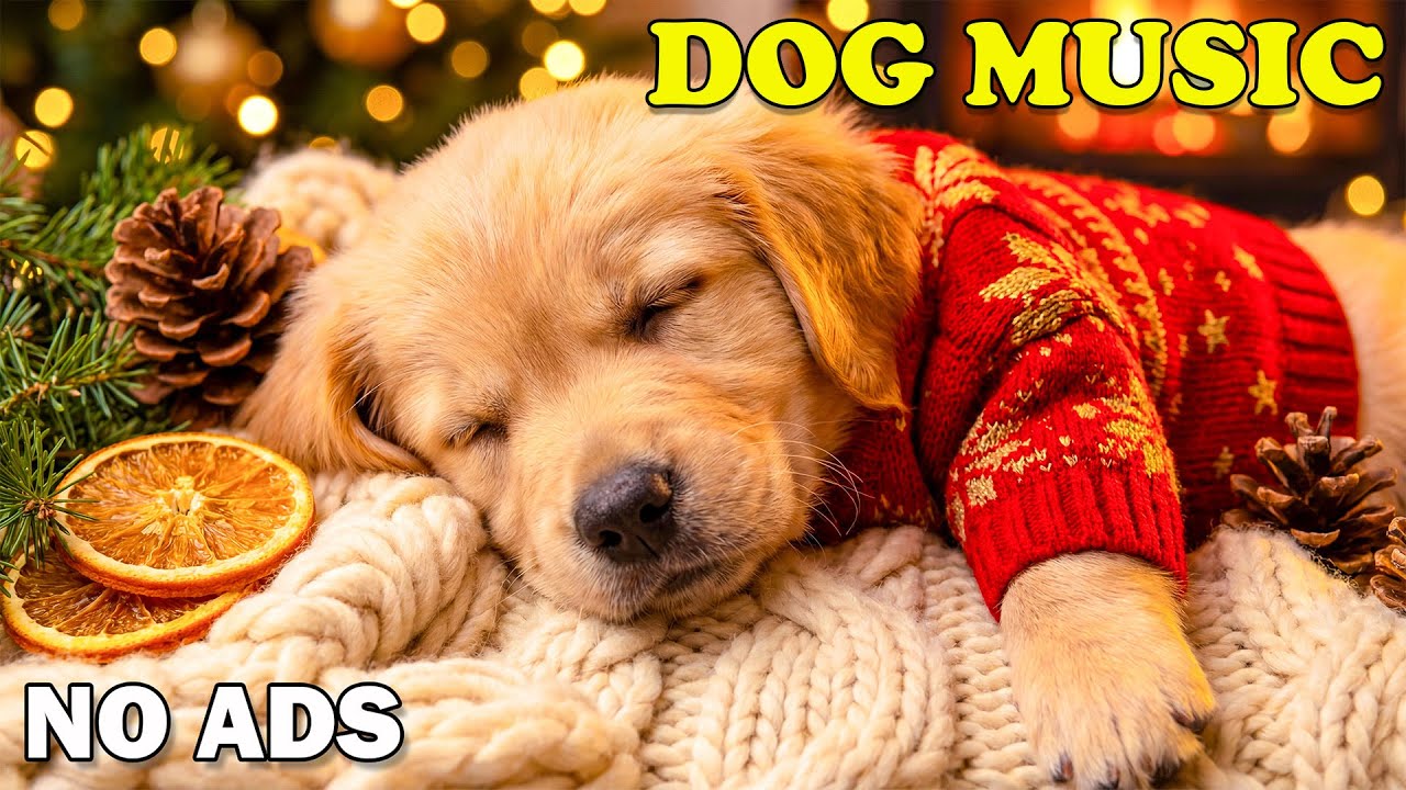 12 Hours Of Dog Calming Music 🐶Separation Anxiety Relief Music 🎵 Dog Sleep Music💖 Healing Pet Music