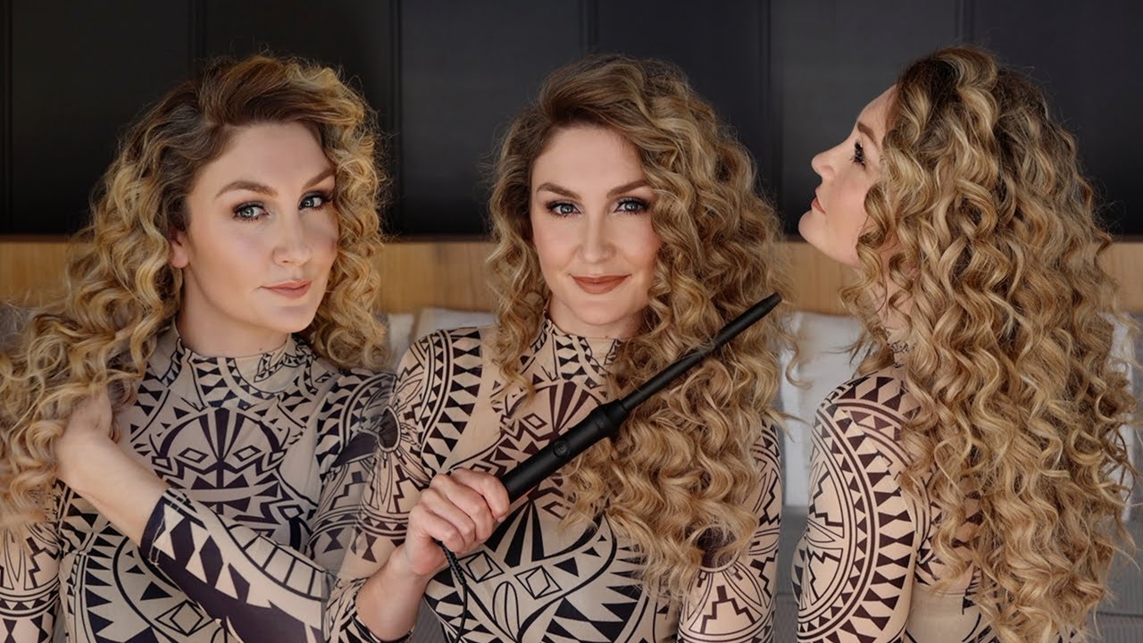 GHD Curve Thin Wand: Creating tight-defined curls