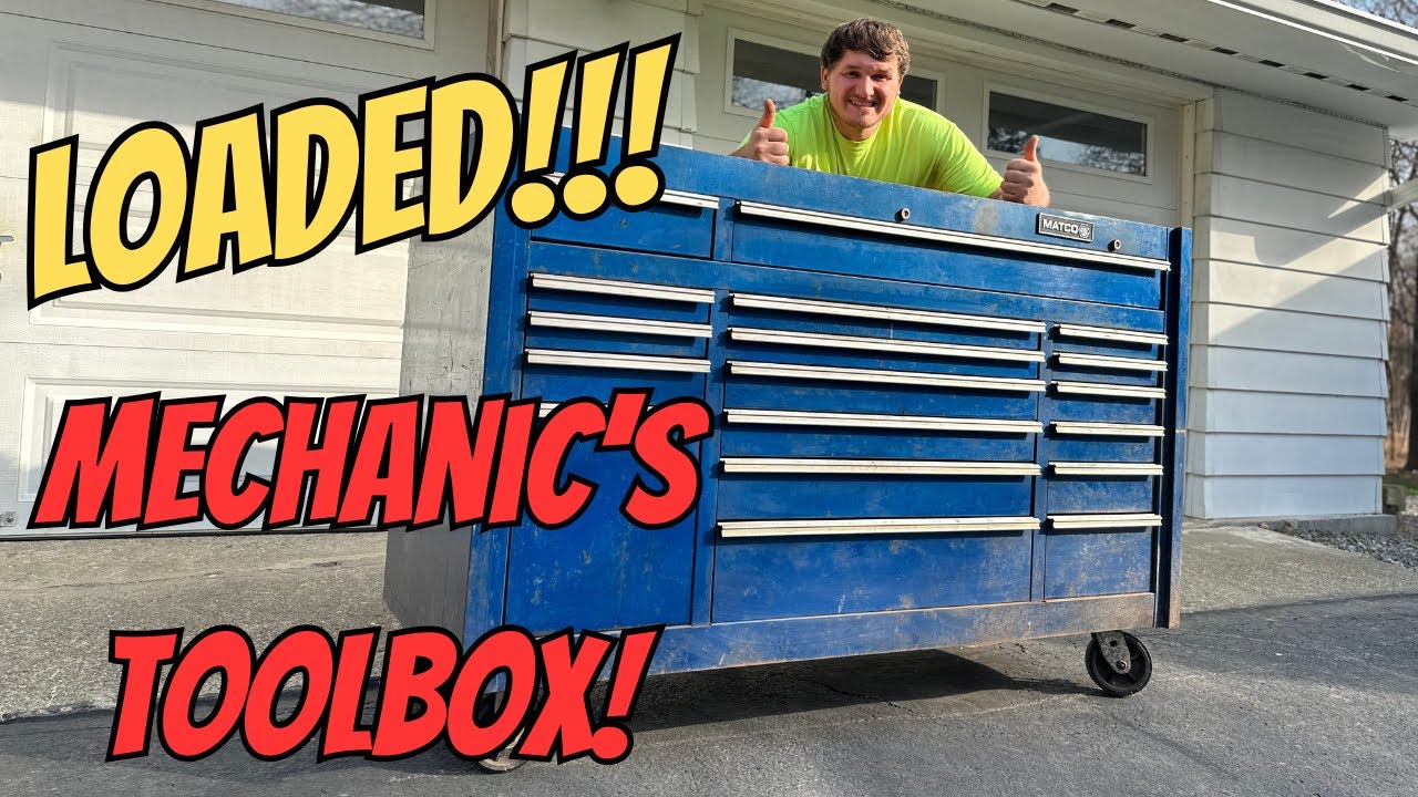 MASSIVE Tool Haul: Matco Toolbox Tour Loaded with Snap-On, Mac & Rare Tools!