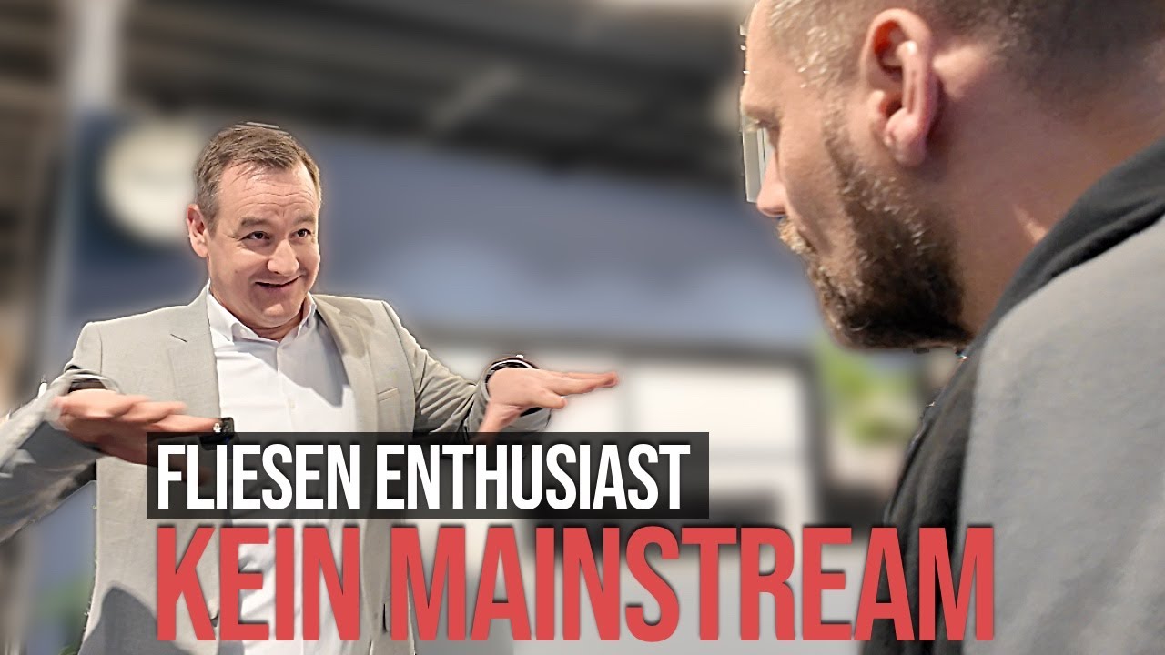 Badplanung Vlog-Special: Andreas lässt sich von Fliesen-Experten beraten