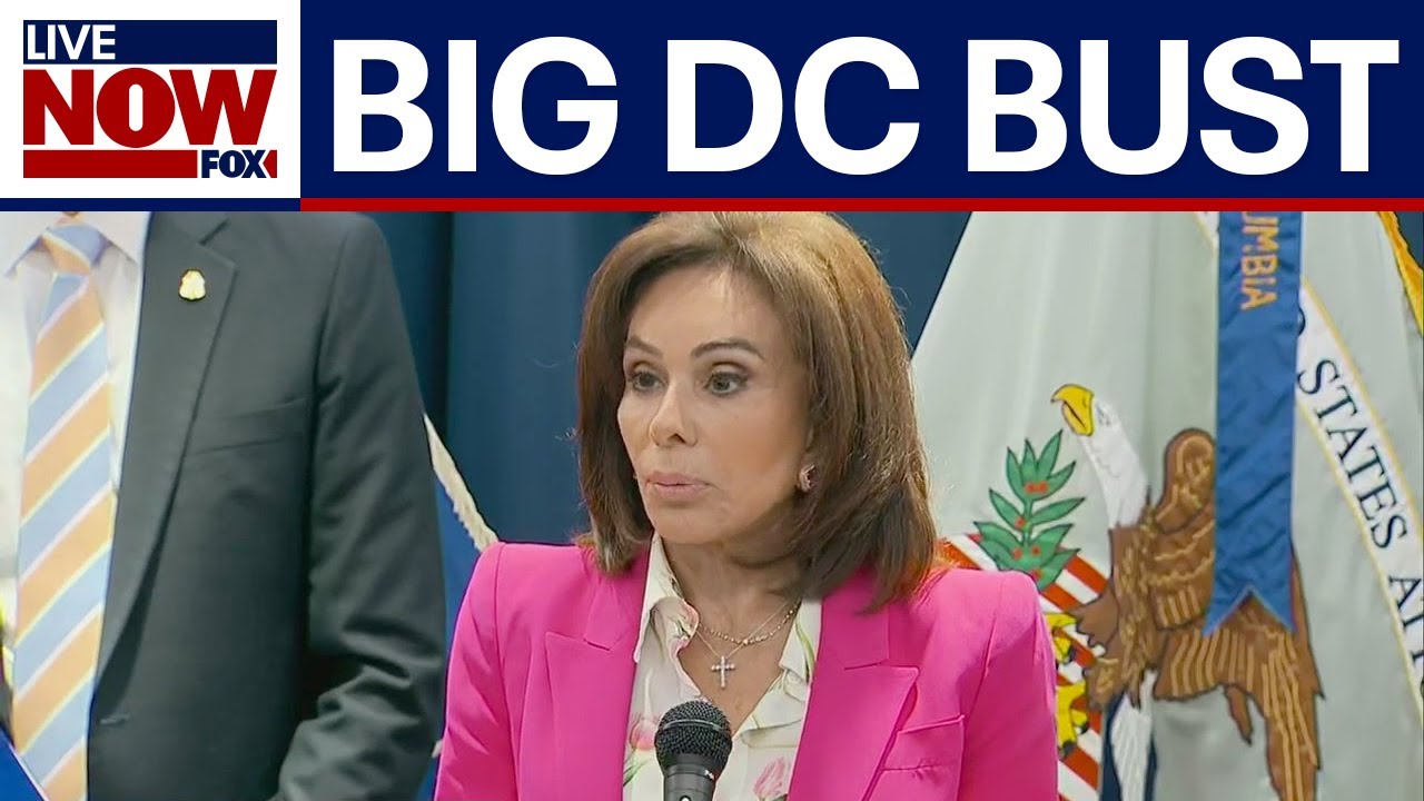 Jeanine Pirro talks drug busts in the DC area