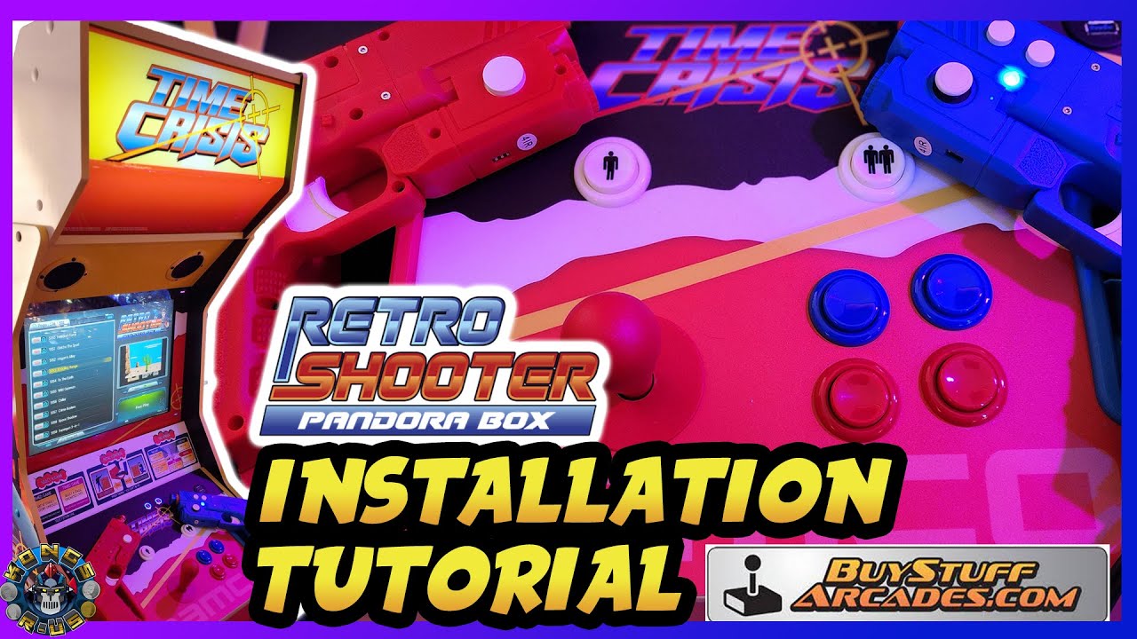 Arcade1Up Time Crisis Retro Shooter Integration Kit Installation Tutorial - Buy Stuff Arcades