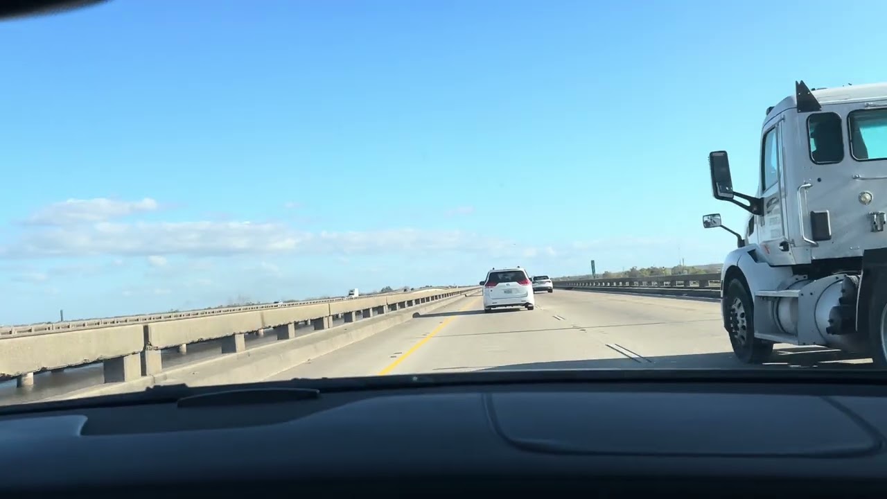 Driving from LaPlace to Kenner, LA