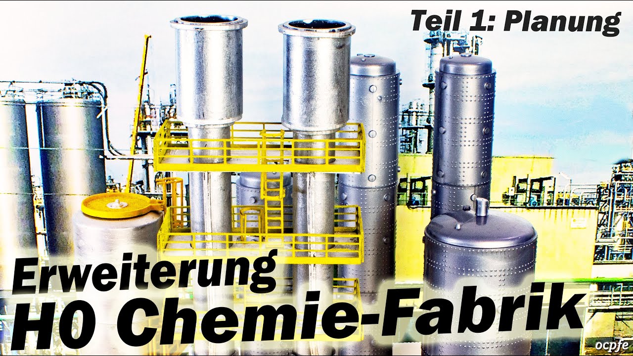 H0 Chemie - Fabrik : Vorbildanalyse & Planung eines Steam Crackers zur Olefin-Herstellung