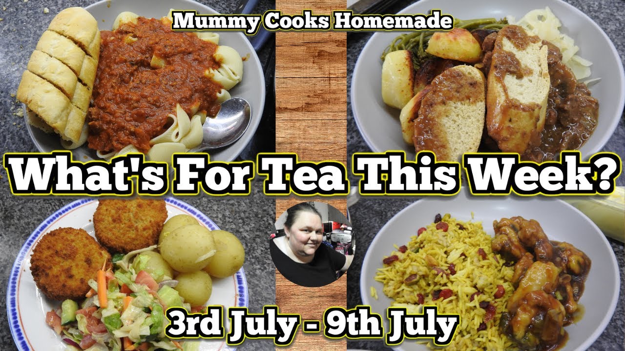 What's for tea this week? (3rd July - 9th July) 2023 | #Mealsoftheweek Carbonnade Of Beef Recipe