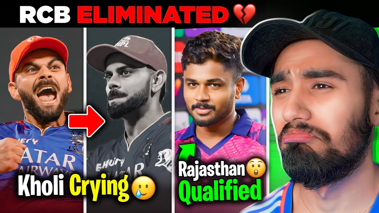 Ee JANAM CUP REHNDE.. RCB eliminated 💔 | Virat Kohli crying 🥲 | RCB vs RR