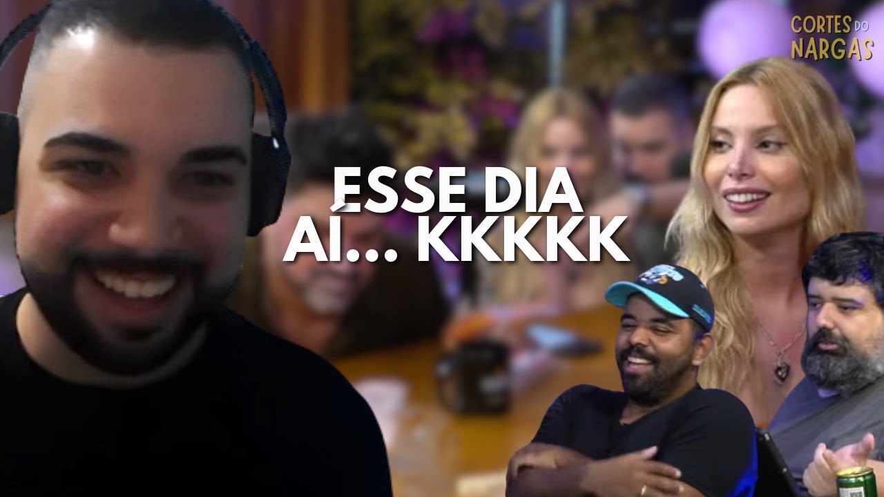 NARGAS REAGE: MELHORES MOMENTOS DO BROXADA COM GI GENESINI (POOPEDITA) | Cortes do Gabriel Nargas