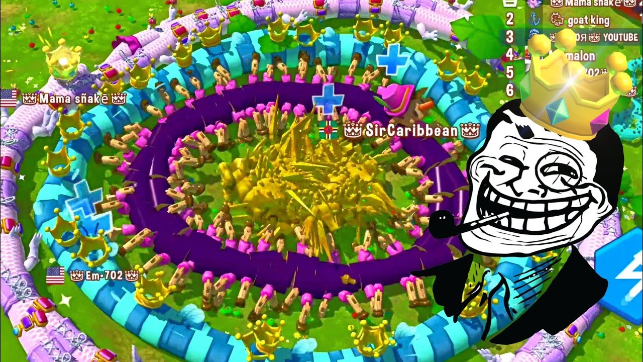 The Royal Donut - Snake Rivals Pro Gameplay