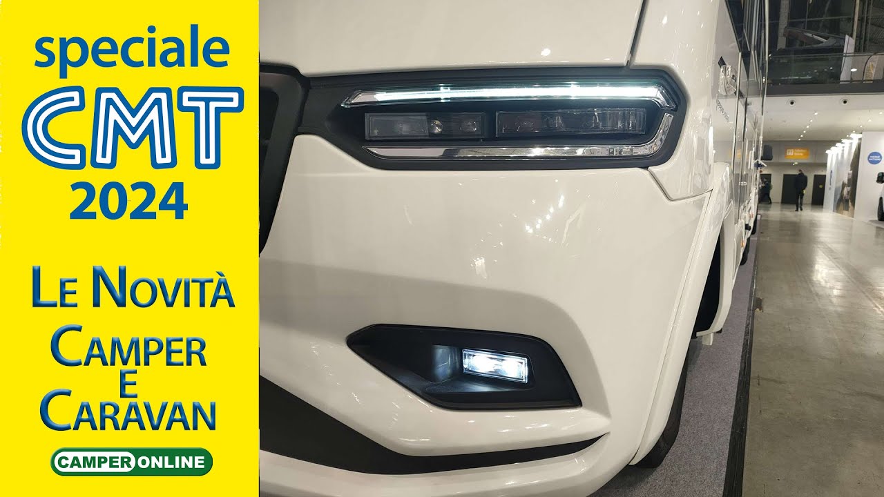 Dal CMT 2024 le novità in tema di camper e caravan.
