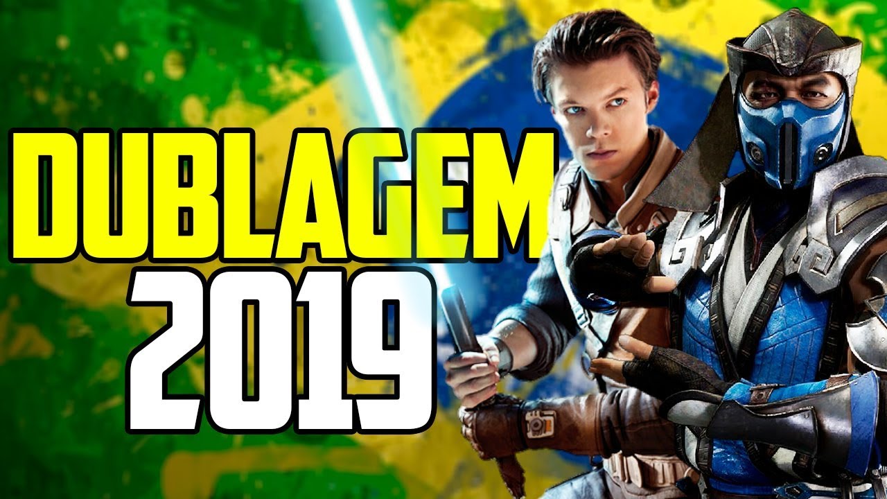 TOP 5 - JOGOS DUBLADOS EM PT-BR DE 2019