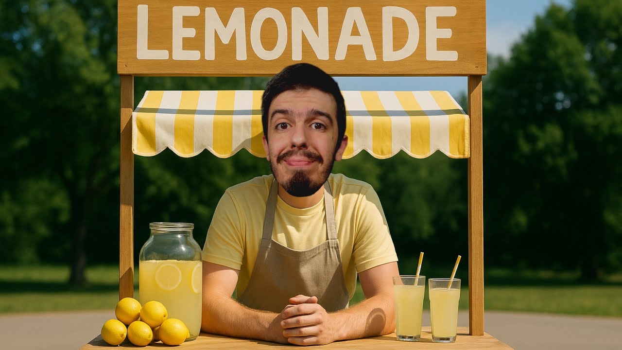 Πουλάω λεμονάδες για να αγοράσω νέα κονσόλα!