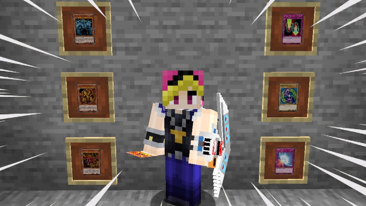 Minecraft, But It's Yu-Gi-Oh!