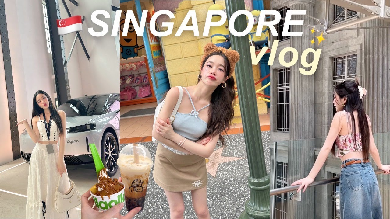 SINGAPORE VLOG 🇸🇬 |Universal Studios🎢, พาเที่ยวสิงคโปร์,รวมร้านเด็ด🍧🍛,Dyson Event | BEAMSAREEDA