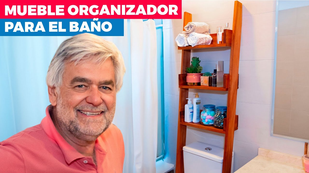 Cómo hacer un mueble organizador para baño