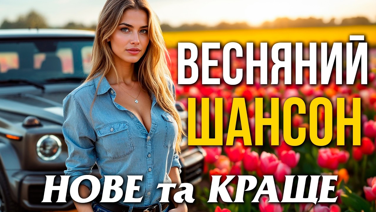 Нове та Краще 🌸 Весняний Шансон | Український Шансон 2026
