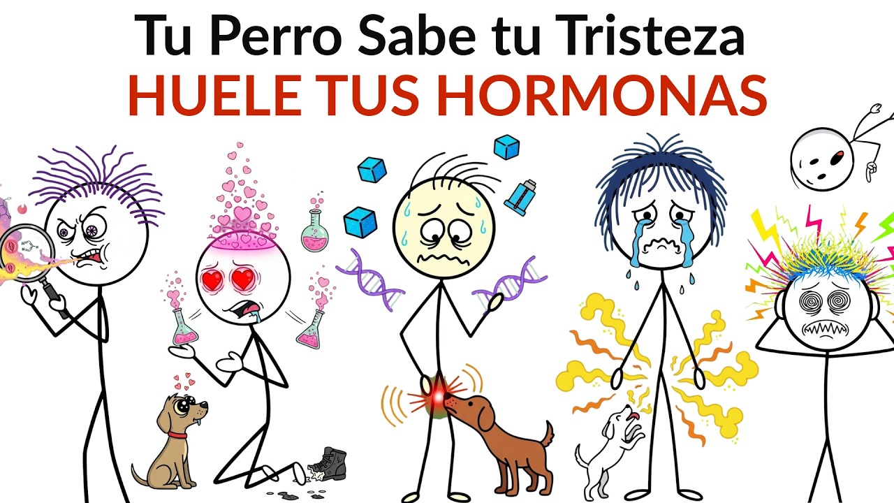 Tu perro sabe cuándo estás triste porque huele tus hormonas