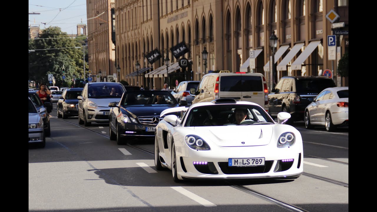 GEMBALLA MIRAGE GT - Driving on public streets in Munich!