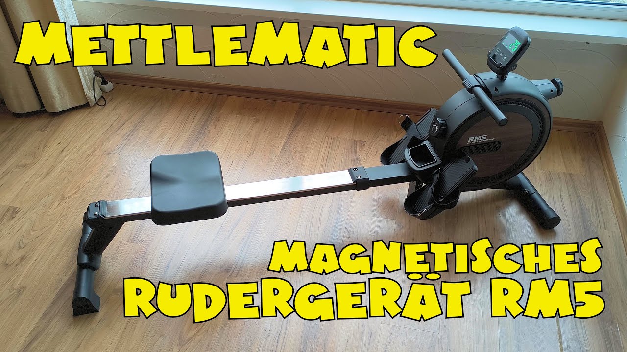 MettleMatic magnetisches Rudergerät RM5 für Zuhause