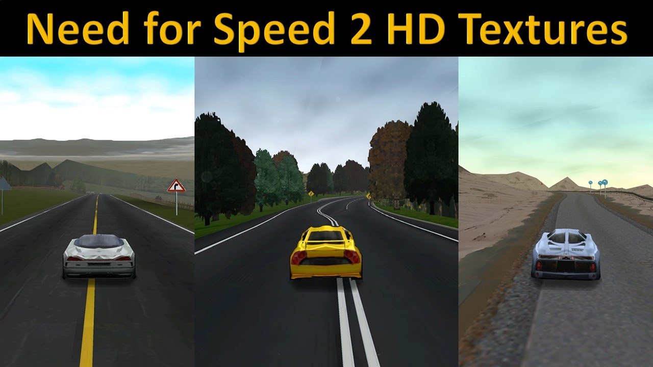 Need For Speed 2 Remastered - Ultra Realistic HD Textures - Ultra Realistic Graphics Mods