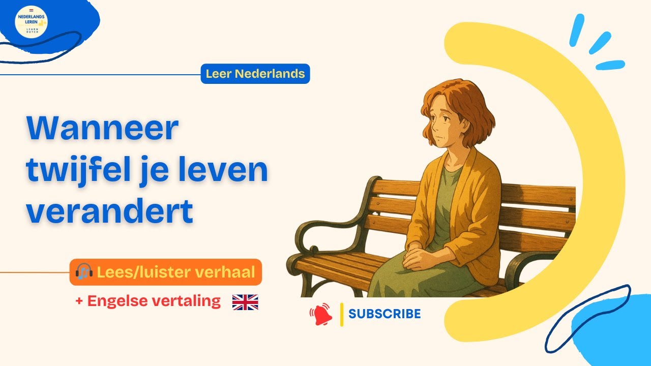 Nederlands leren met verhaal | Wanneer twijfel je leven verandert | Luister & leer NT2