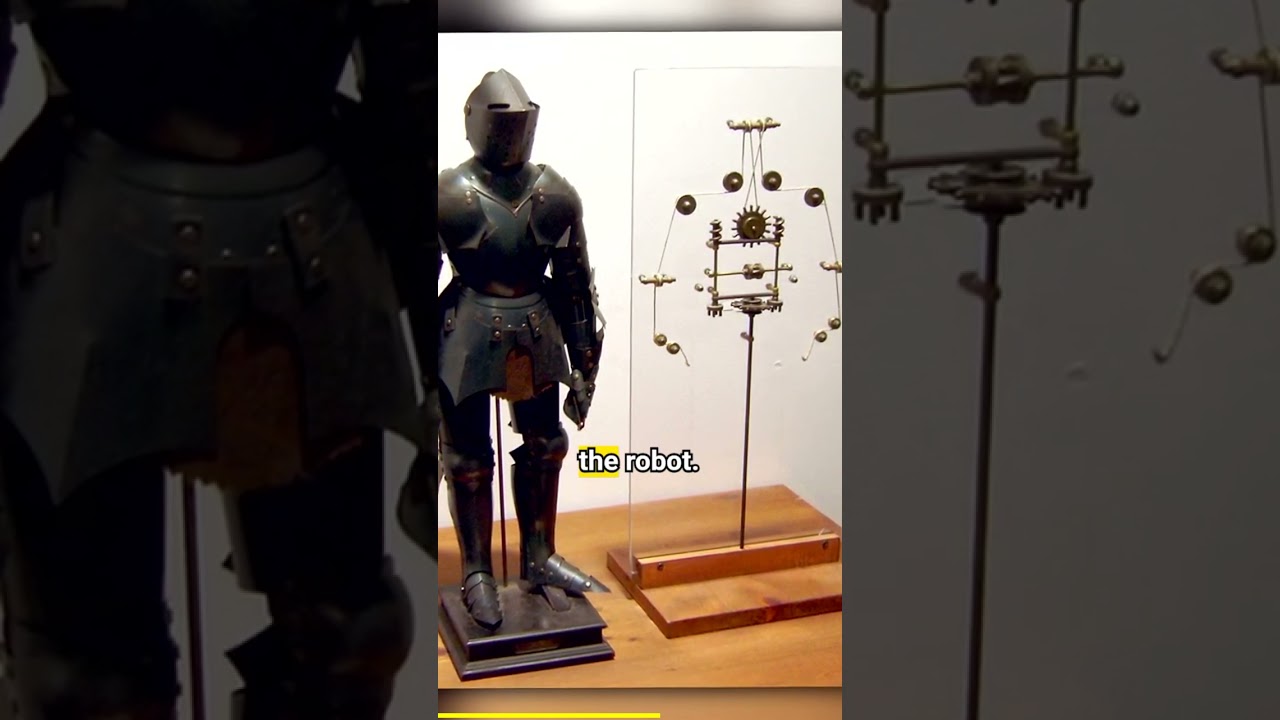 Leonardo's Robot: Unveiling the Mechanical Marvel #LeonardosRobot #ancient #interesting