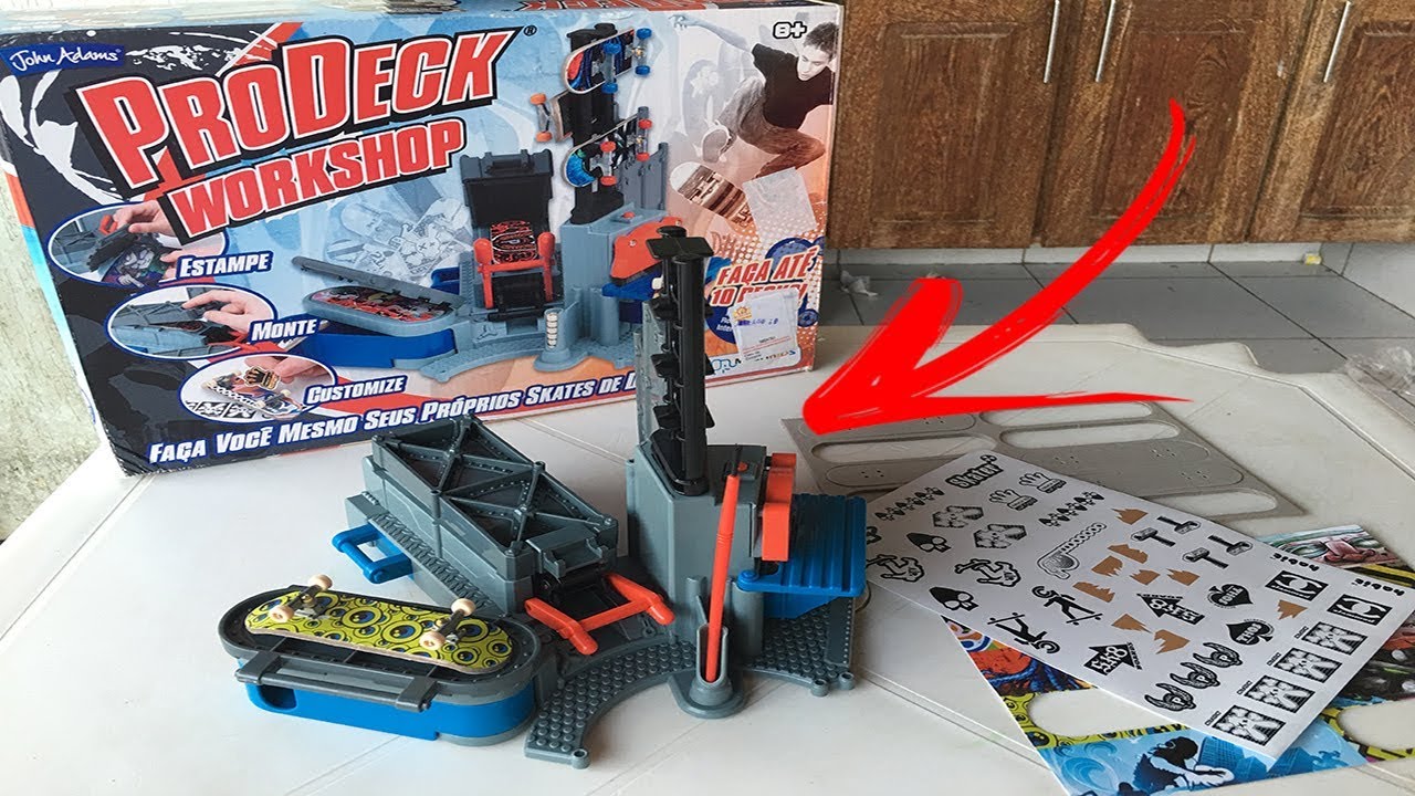 O BRINQUEDO QUE FABRICA VÁRIOS SKATES DE DEDO!