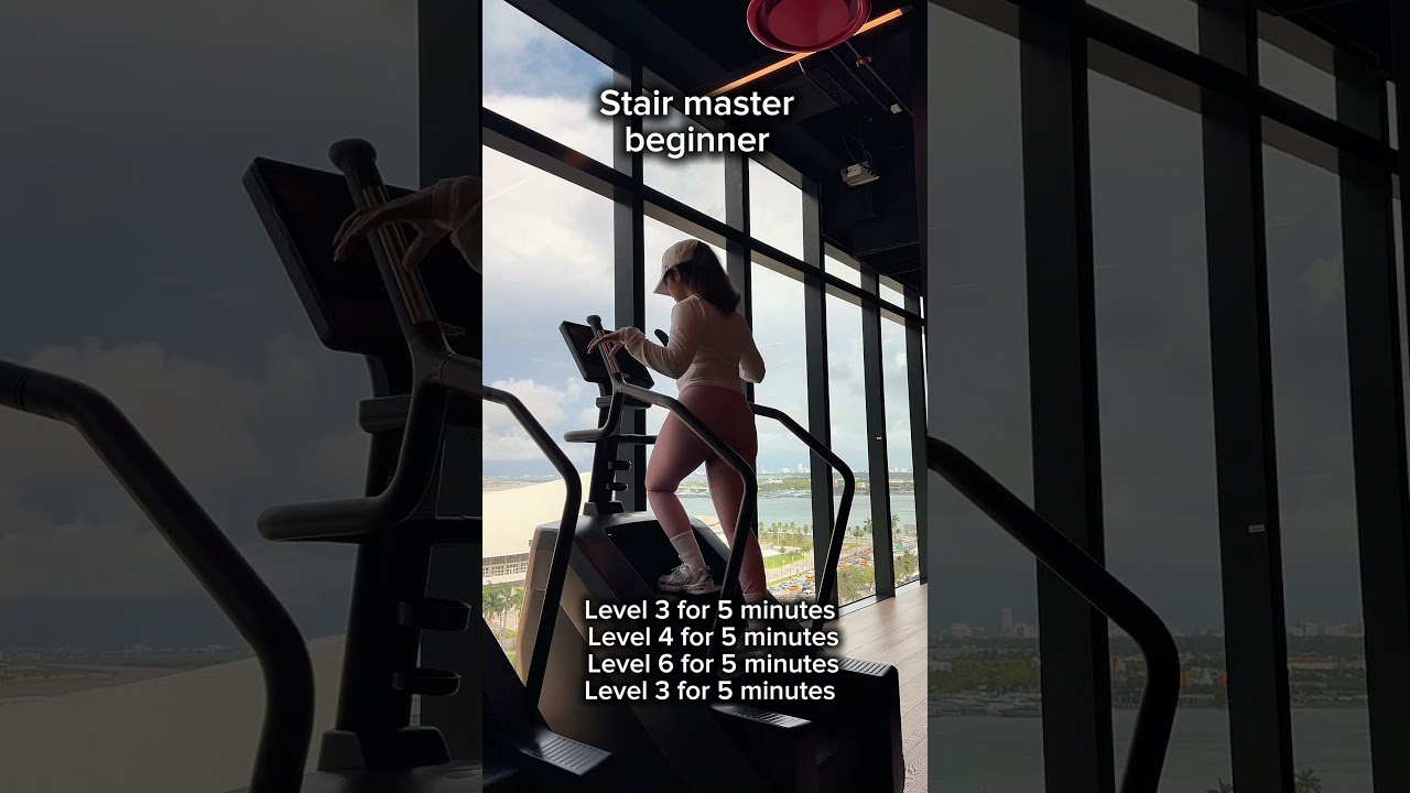 ✨Stair master beginner friendly tips✨