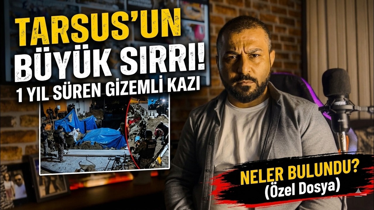 Devletin 365 G&uuml;n Gizlediği Sır: Tarsus Kazısının Arkasındaki Korkun&ccedil; Ger&ccedil;ek