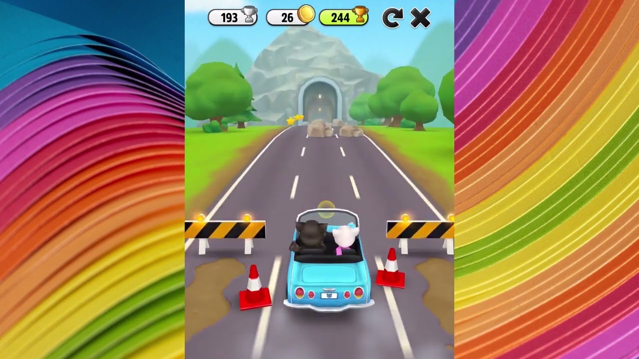 Play Until My Talking Tom Is Tired - Season 3, Episode 10. Hit The Road (3)