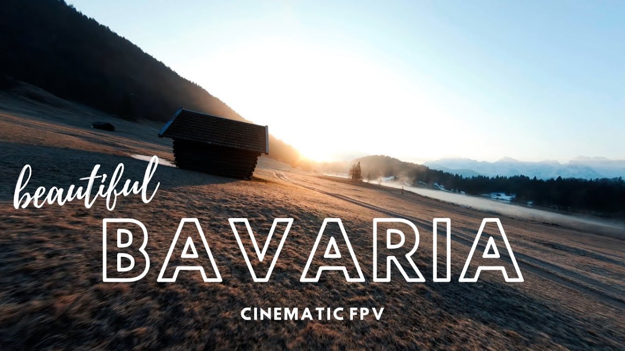 Cinematic FPV Drone Flight over Bavaria | Stunning Bavarian Alps Views in 4K