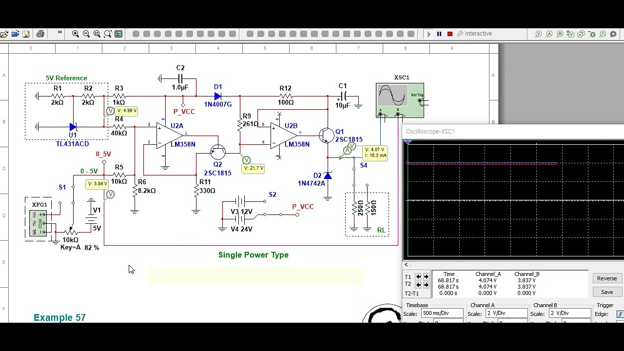 No.57 V-A(0-5V to 4-20mA) Signal Converter at 250 Ohm Load