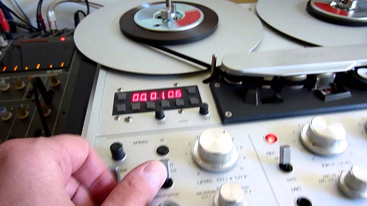 Trying out the new ReVox PR99 with pancakes and SM911