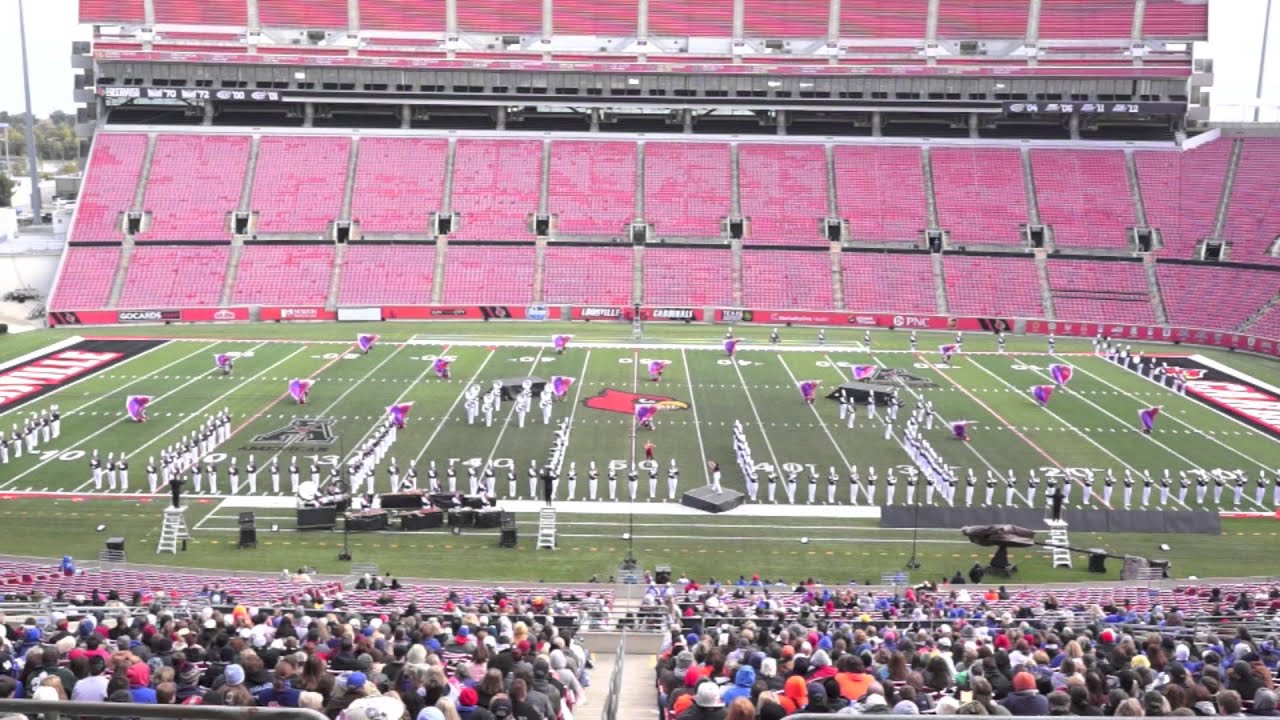 Lafayette High School Band in KMEA Semi-Finals Competition - 10/26/2013