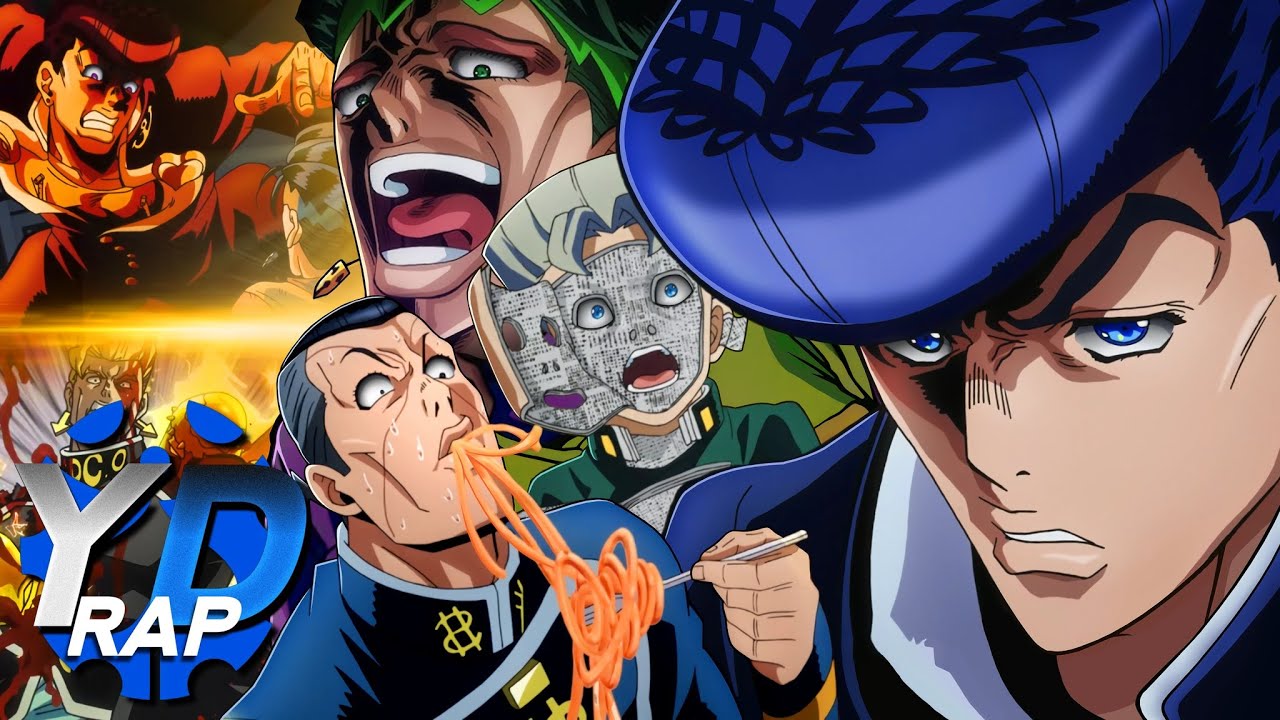 Josuke vs Rohan || JOJO's Diamond is Ubreakable RAP Pt.1 || Yaelold (Prod.Red Eye Beats)