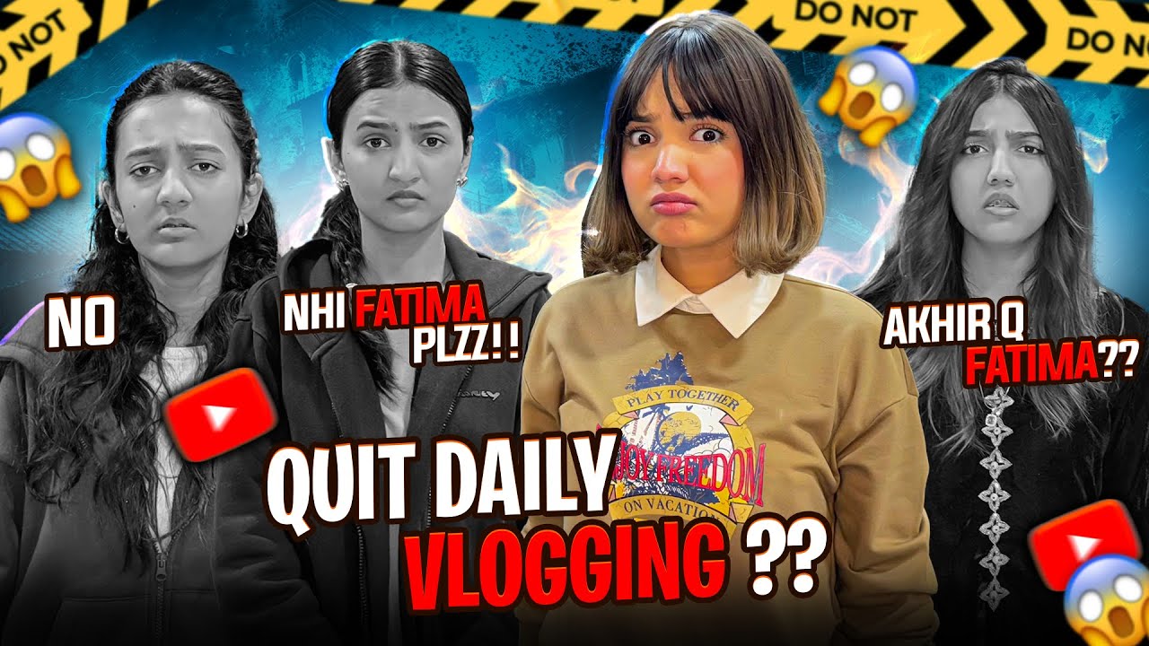 Why Are We Not Making Vlogs?😱|Quit Daily Vlogging? 💔|Sistrology