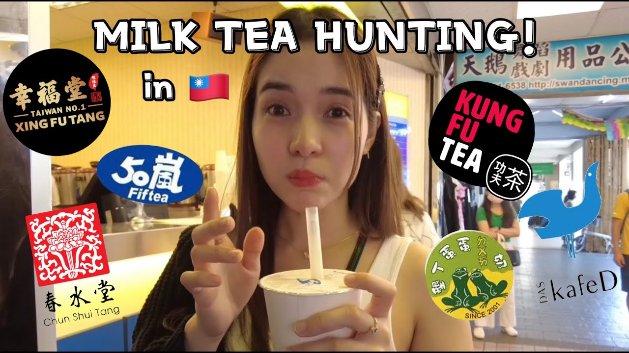 Milk Tea hunting in Taiwan 🇹🇼