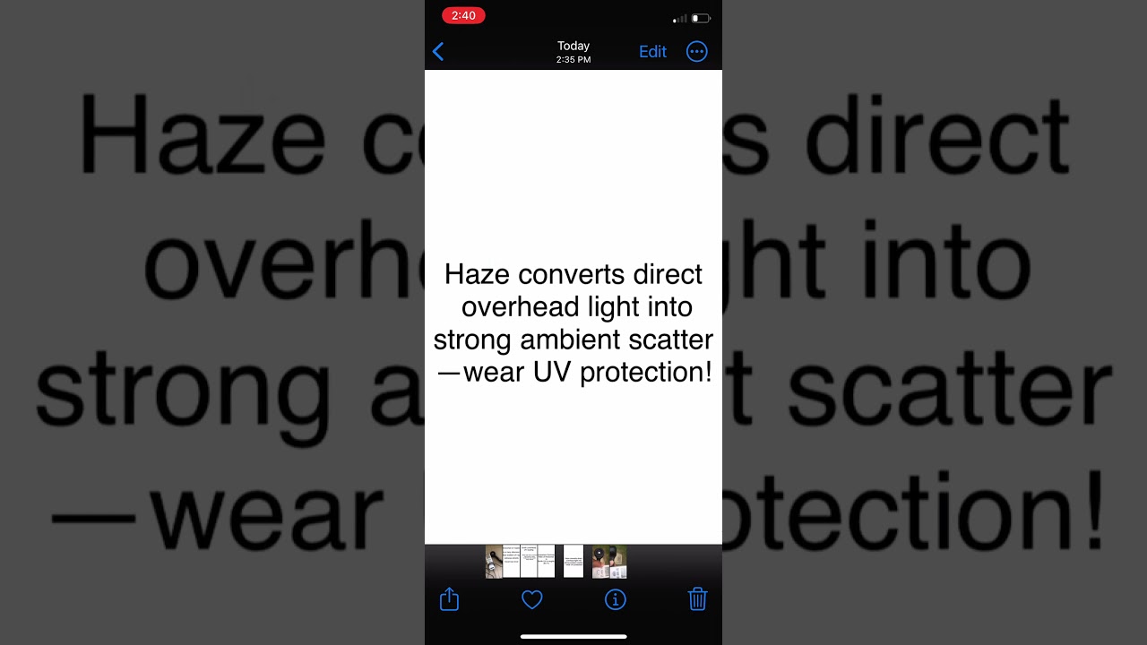 Why Hazy Weather Is Sneaky for Your Eyes (UV Experiment)